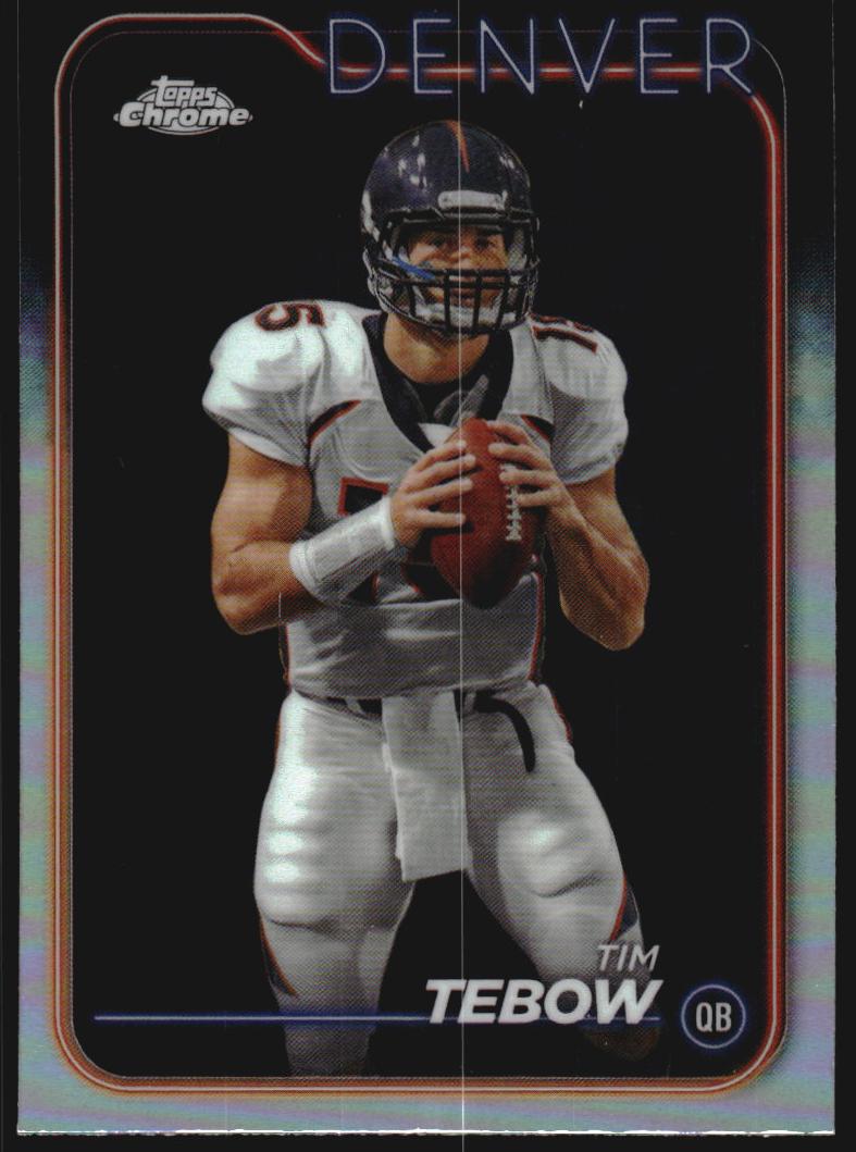 2024 Topps Chrome Football Refractor Tim Tebow #66