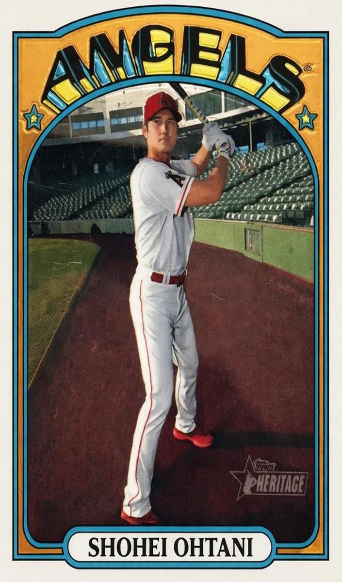 2021 Topps Heritage Baseball Shohei Ohtani #245