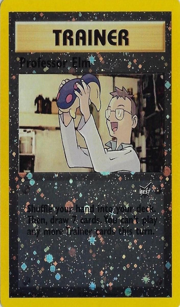 2003 Pokemon Best of Game Professor Elm #3