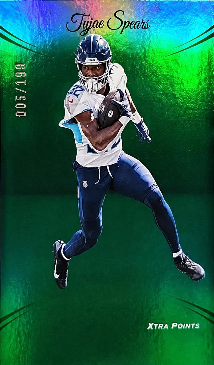 2024 Panini Prestige Football Green Premium Xtra Points Tyjae Spears #287