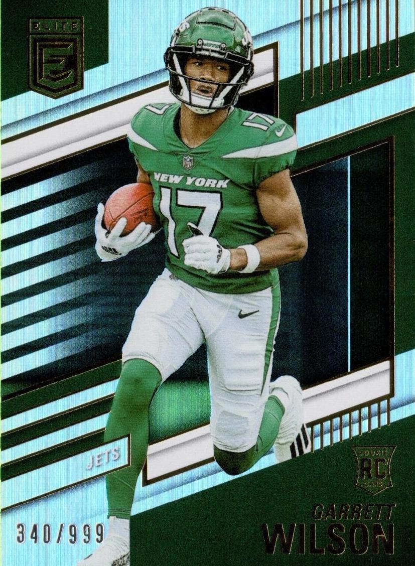 2022 Donruss Elite Football Garrett Wilson #118 PSA 9