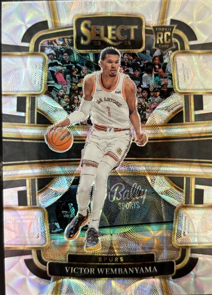 2023 Panini Select Basketball Scope Victor Wembanyama #87 PSA 9