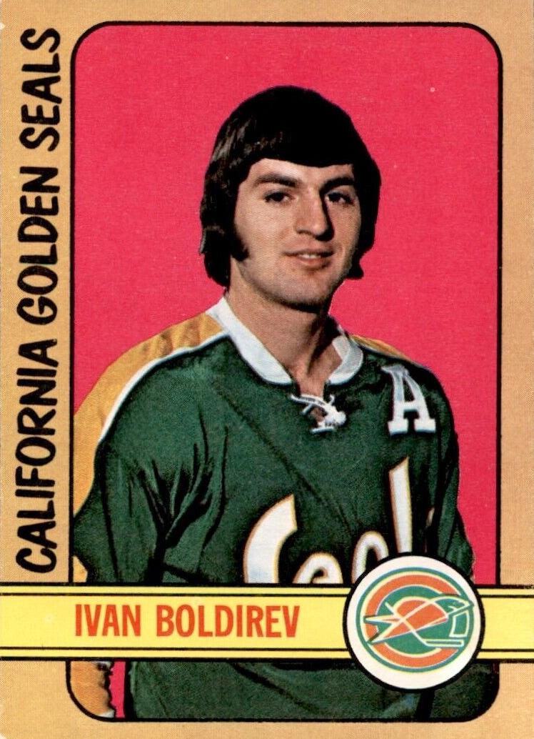 1972 O-Pee-Chee Hockey Ivan Boldirev #41 PSA 8