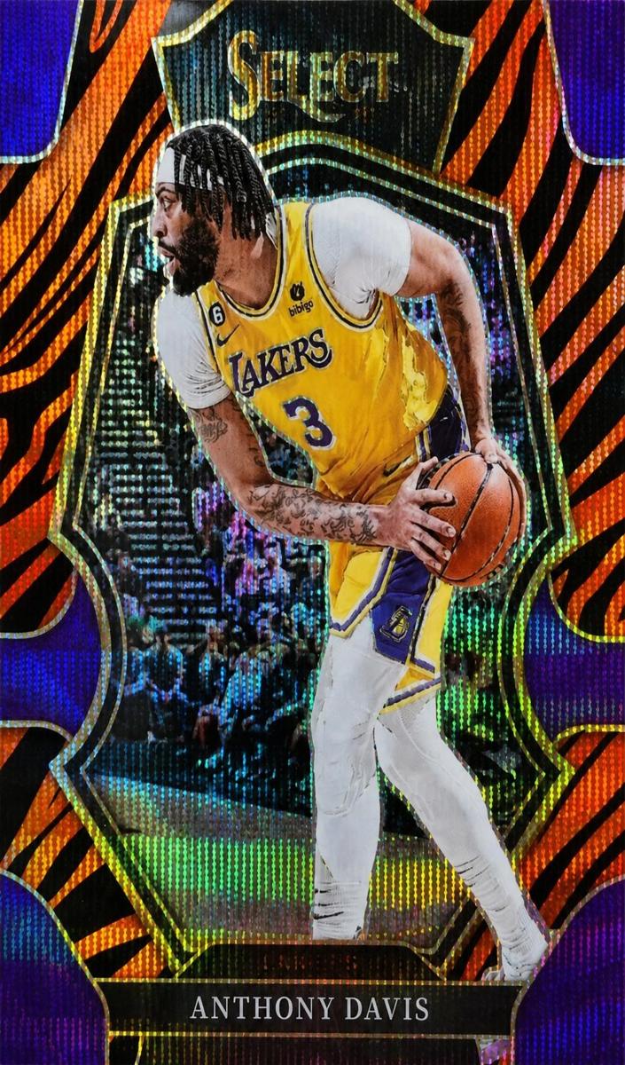 2022 Panini Select Basketball Tiger Anthony Davis #117