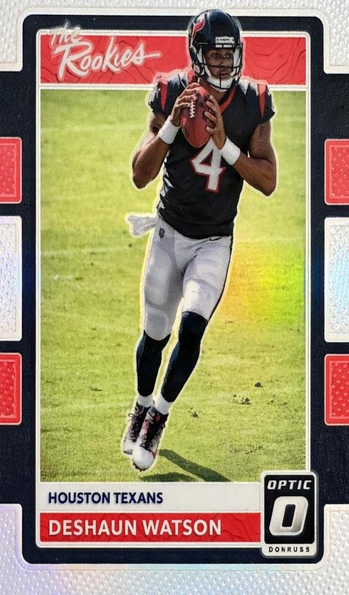 2017 Donruss Optic Football Deshaun Watson #8 PSA 9