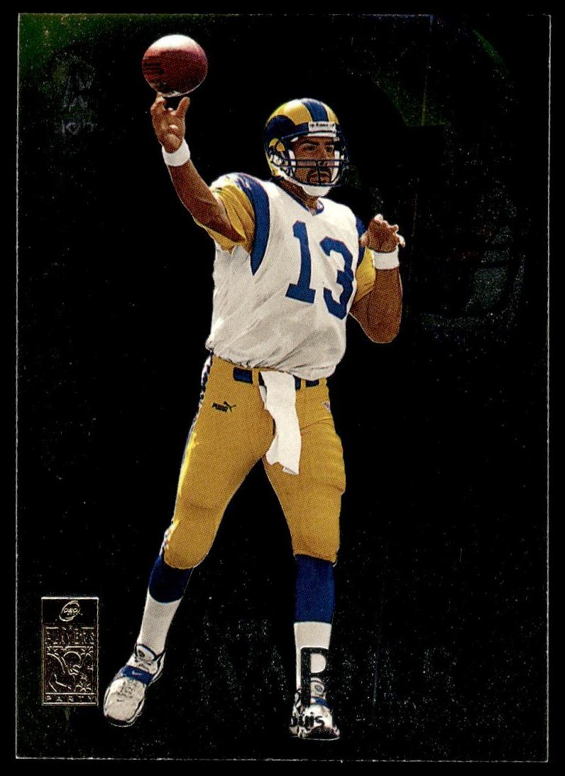 1999 Skybox Molten Metal Football Kurt Warner #93 PSA 9