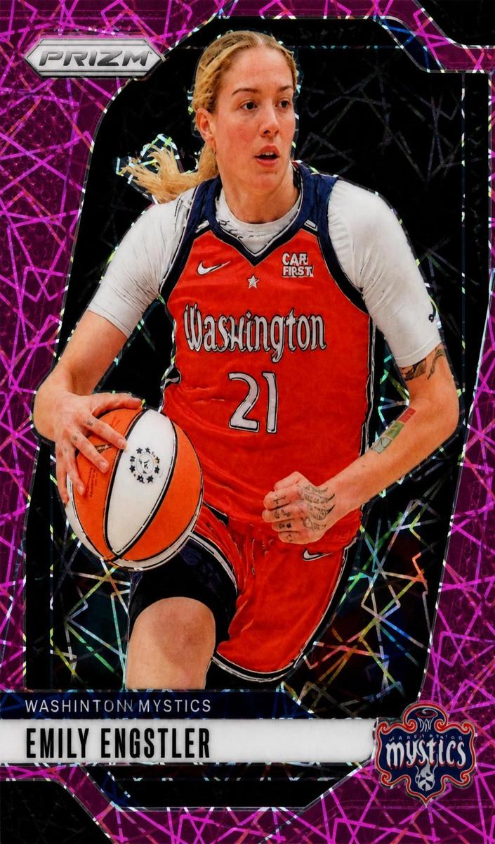 2024 Panini Prizm WNBA Basketball Pink Velocity Emily Engstler #67