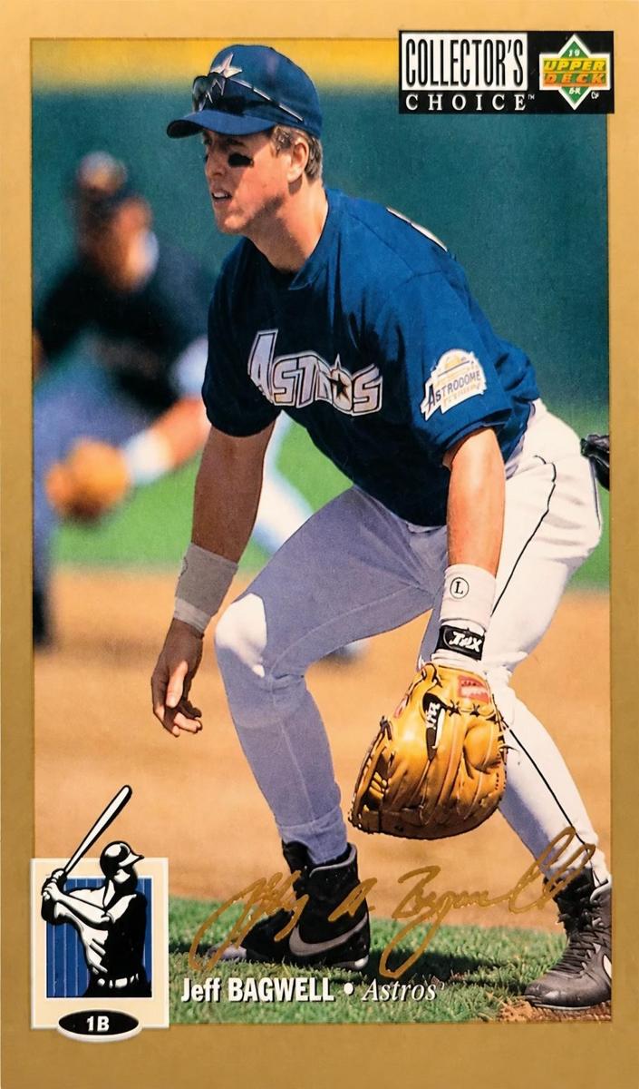 1994 Upper Deck Collector's Choice Baseball Gold Signature Jeff Bagwell #590 PSA 10