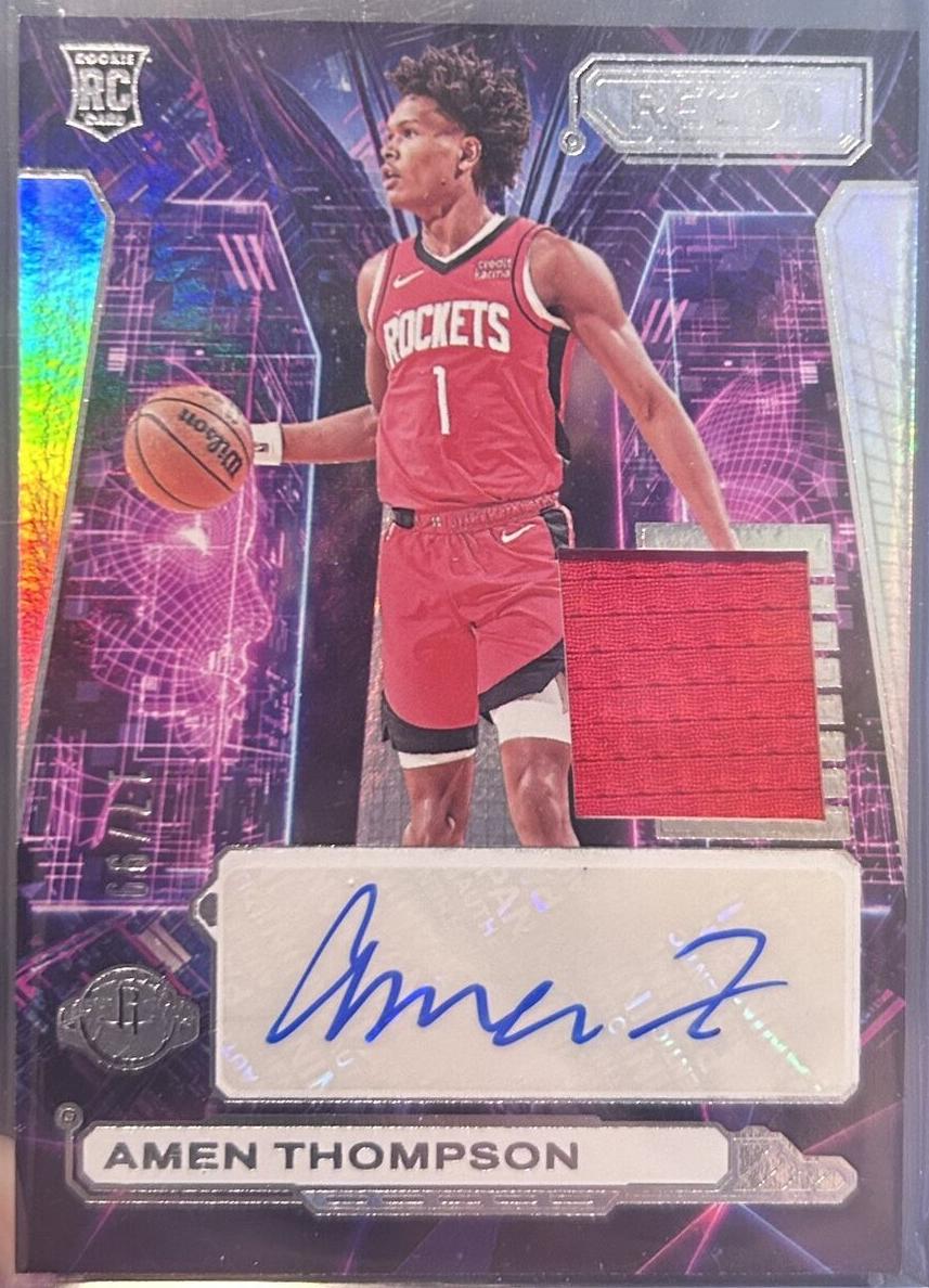 2023 Panini Recon Basketball Amen Thompson #NPA-AMN