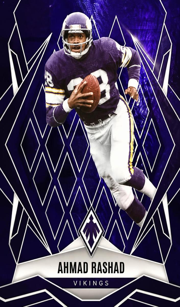 2025 Panini Phoenix Football Blue Winter Ahmad Rashad #50