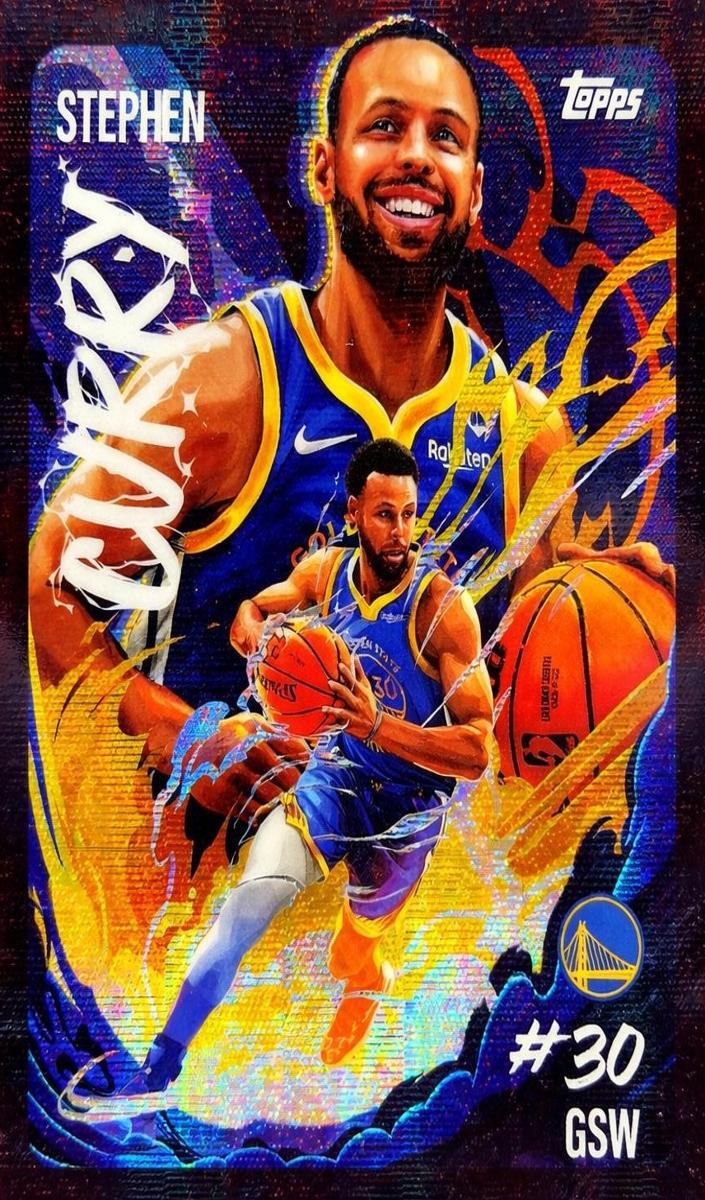 2025 Topps Chrome Basketball Stephen Curry #UV-5 PSA 9