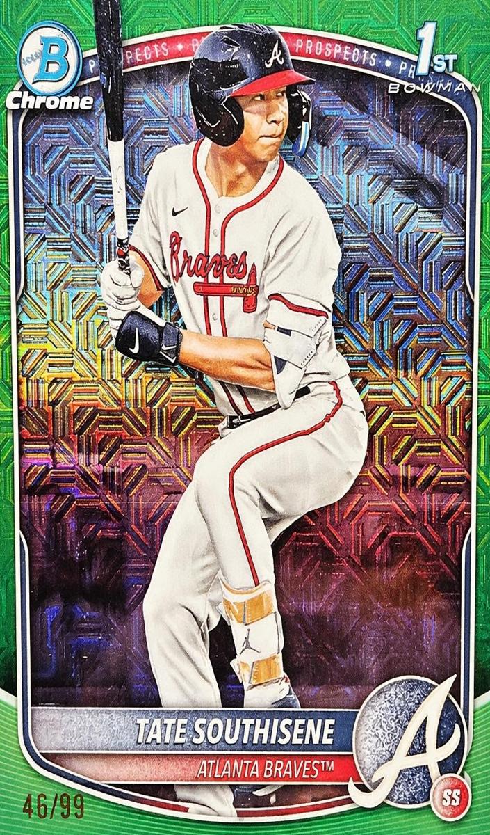 2025 Bowman Draft Baseball Green Tate Southisene #BD-70