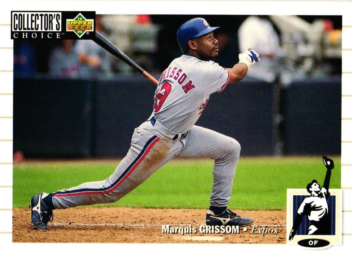 1994 Upper Deck Collector's Choice Baseball Marquis Grissom #465