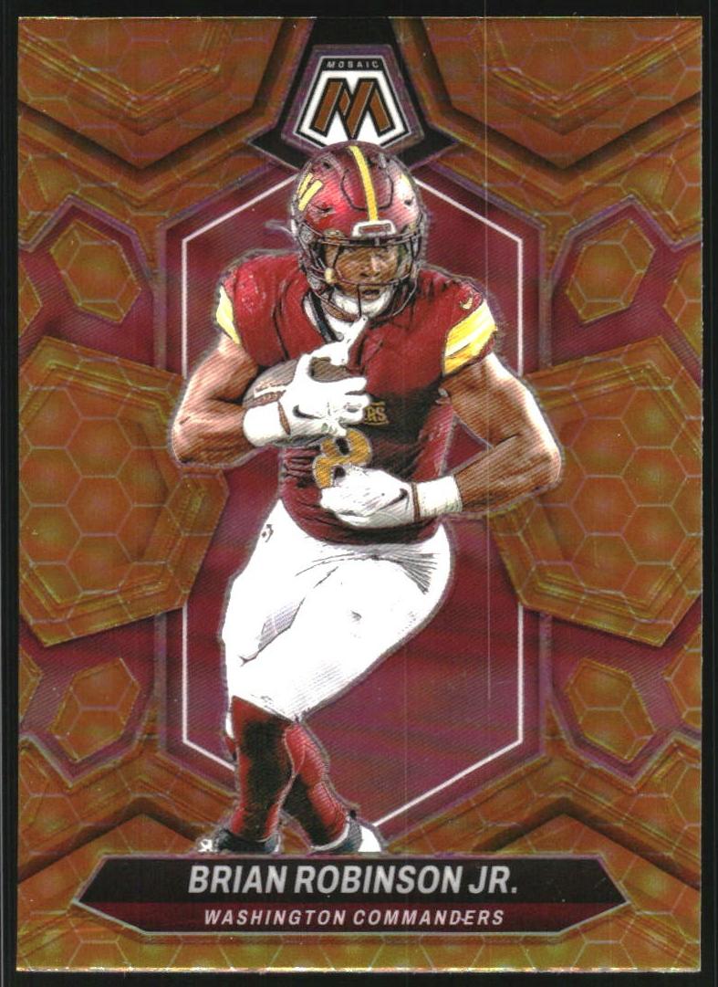 2024 Panini Mosaic Football Honeycomb Brian Robinson Jr. #219 PSA 9