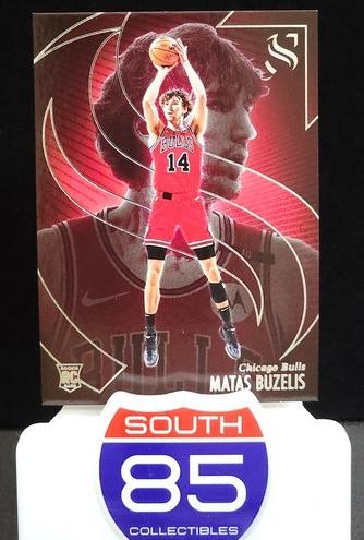 2024 Panini Silhouette Basketball Matas Buzelis #89 PSA 7