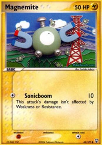 2004 Pokemon EX Team Rocket Returns Magnemite #66 PSA 9