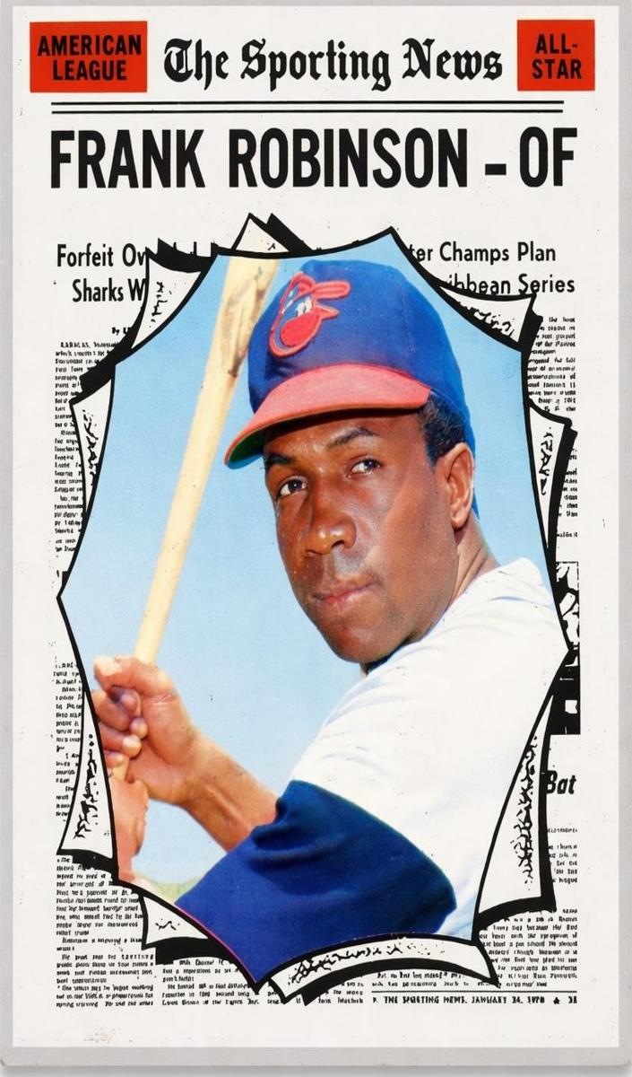 1970 Topps Baseball All-Star Frank Robinson #463 PSA 7
