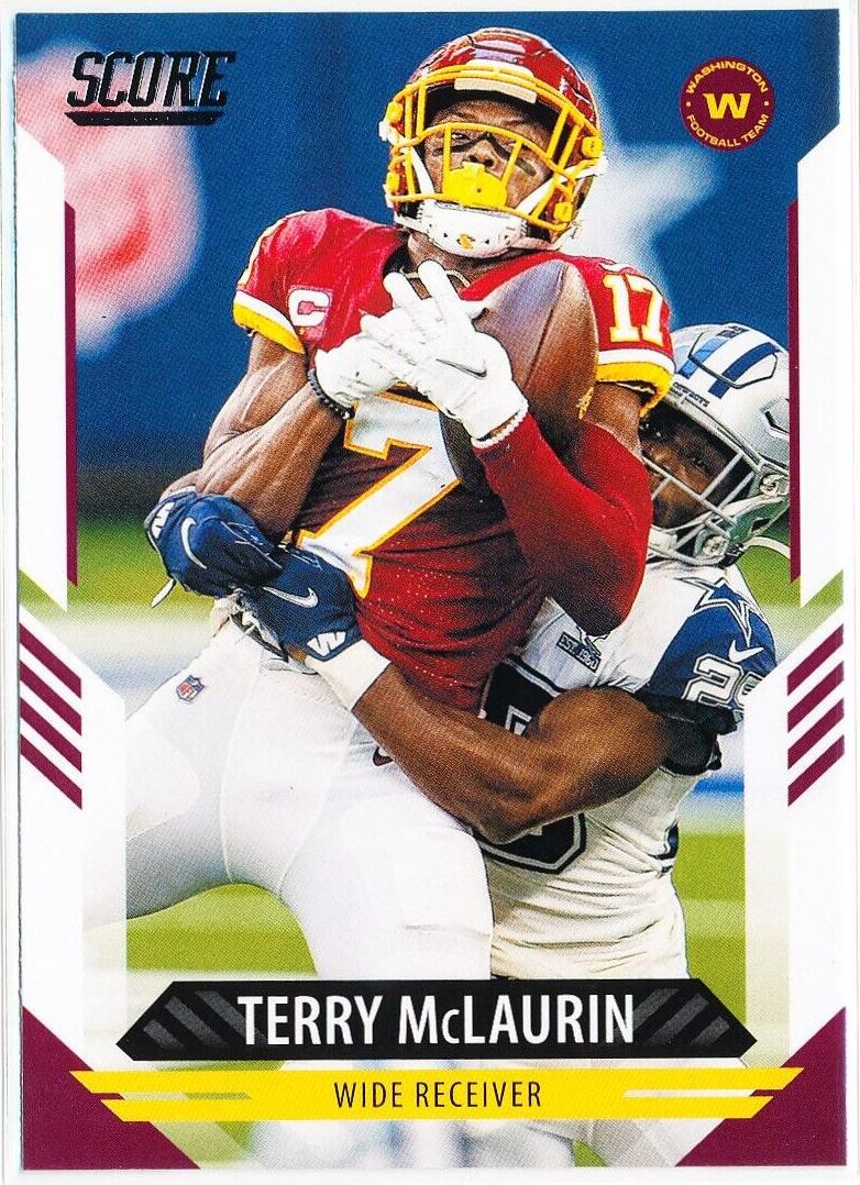 2021 Panini Score Football Terry McLaurin #81