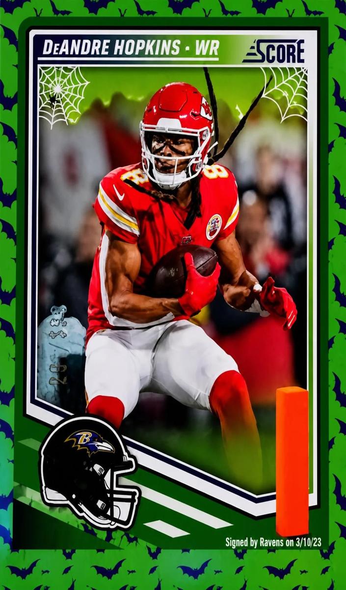 2025 Panini Score Football Bats DeAndre Hopkins #133