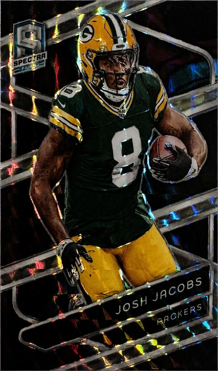 2024 Panini Spectra Football Interstellar Josh Jacobs #42