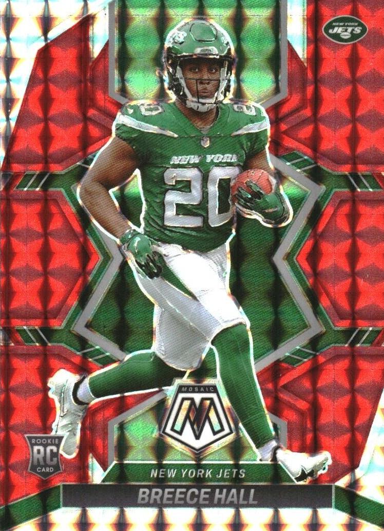 2022 Panini Mosaic Football Red Breece Hall #307