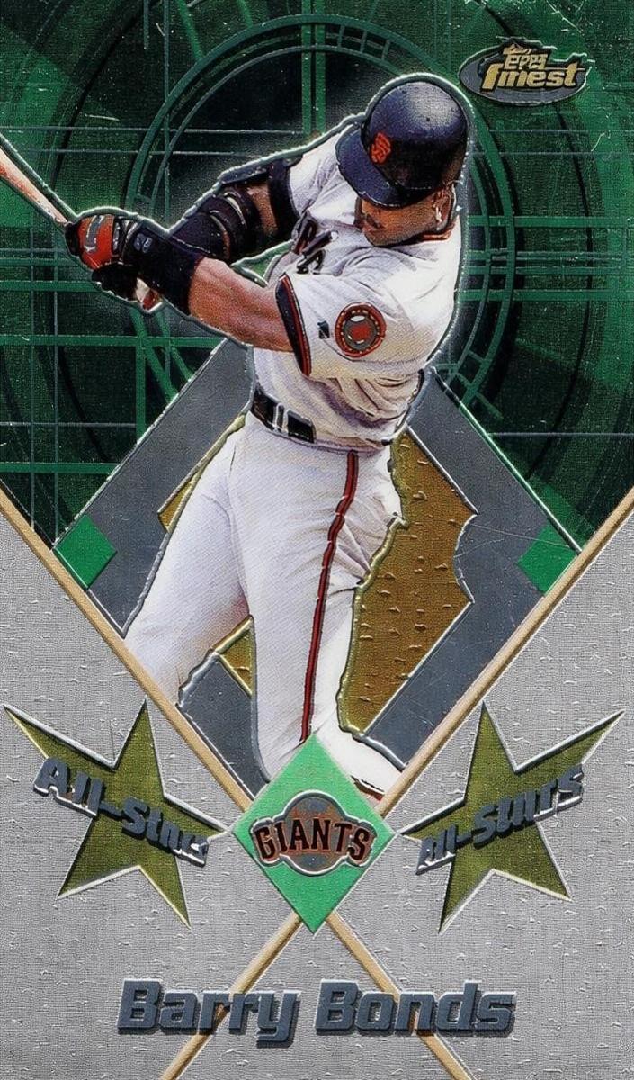 2001 Topps Finest Baseball Barry Bonds #FAS8