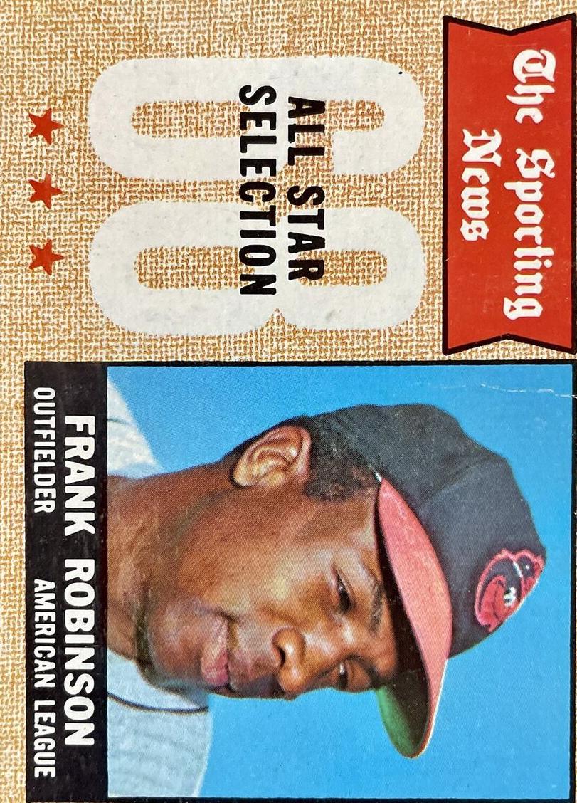 1968 Topps Baseball All-Star Frank Robinson #373