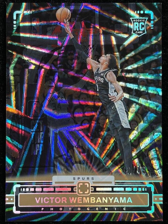 2023 Panini PhotoGenic Basketball Wedges Victor Wembanyama #200 PSA 10