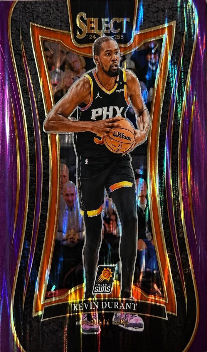 2024 Panini Select Basketball Purple Flash Kevin Durant #338