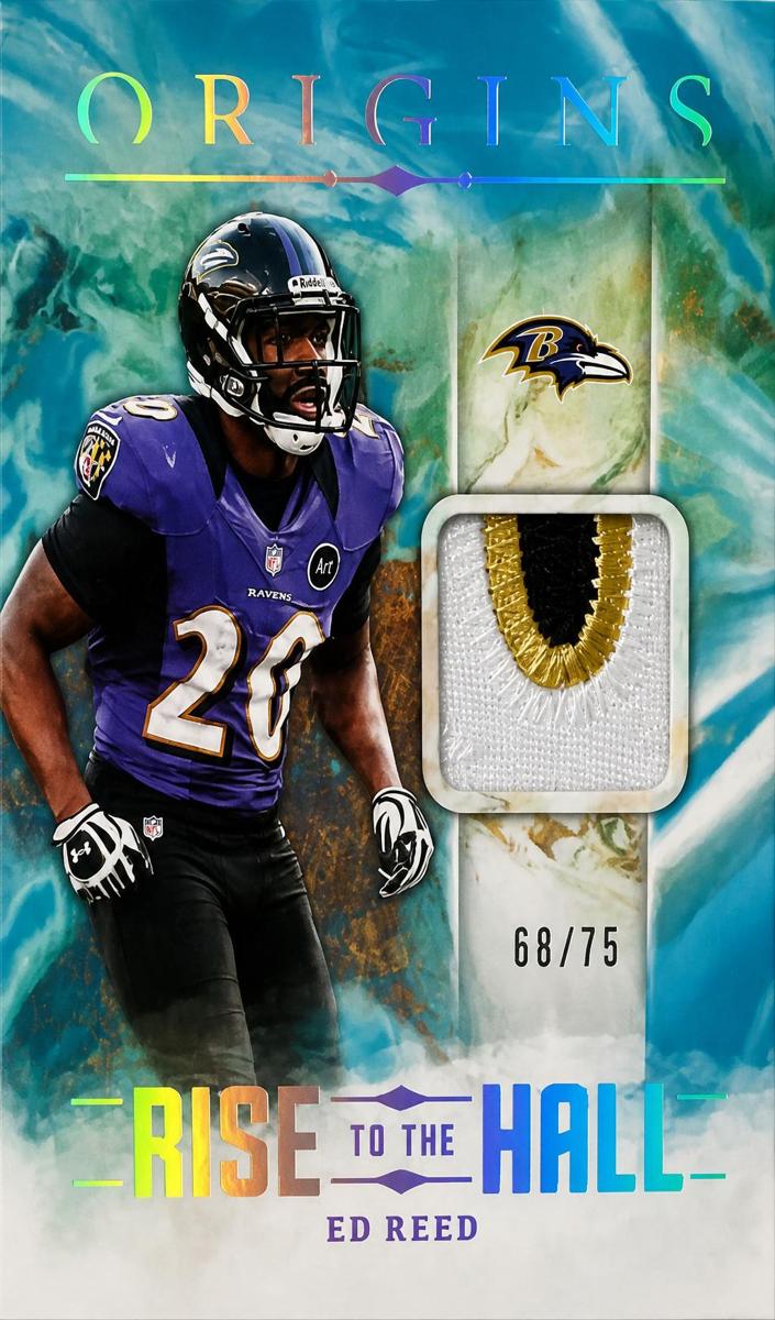2024 Panini Origins Football Turquoise Ed Reed #RTH-ERE