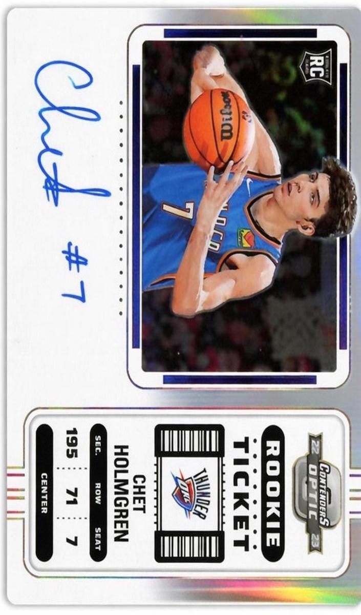 2022 Panini Contenders Optic Basketball Chet Holmgren #131