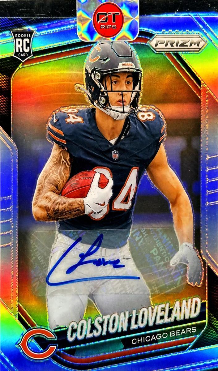2025 Panini Prizm Football Silver Colston Loveland #319 PSA 9