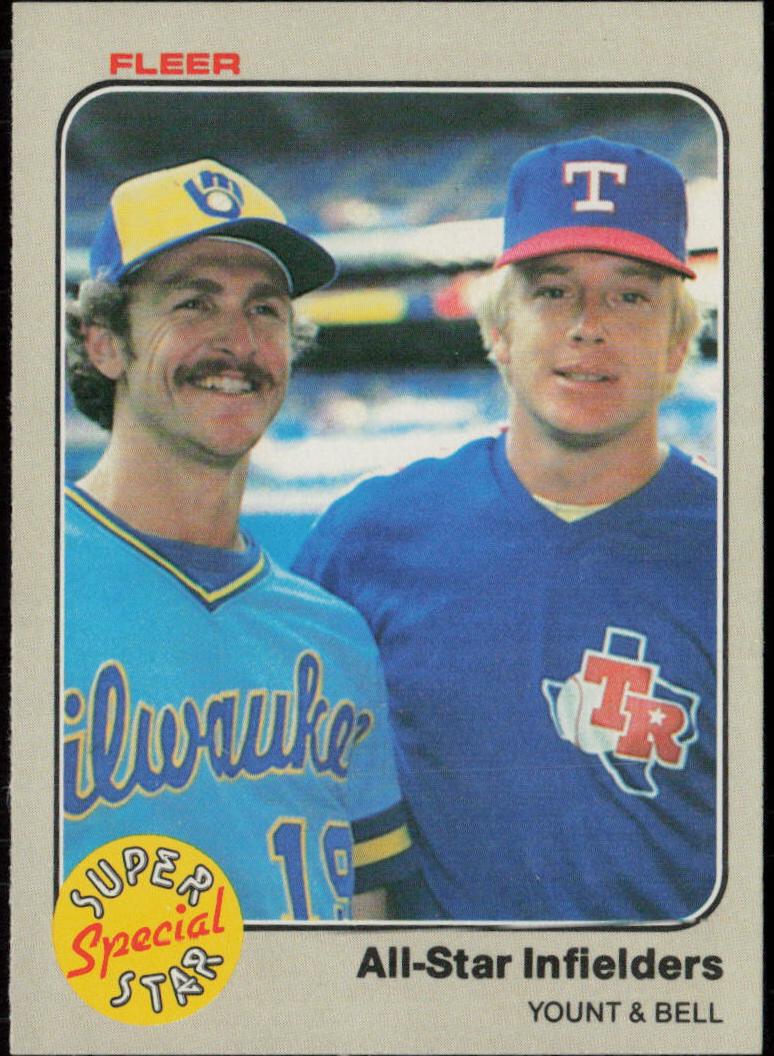 1983 Fleer Baseball Robin Yount #632
