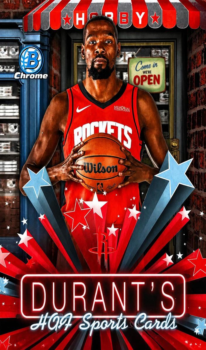 2025 Bowman Basketball Kevin Durant #HS-12