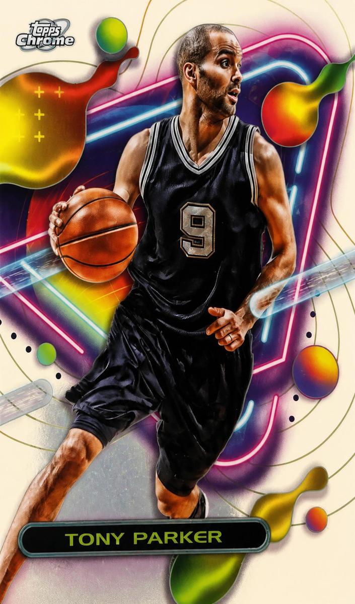 2023 Topps Cosmic Chrome Basketball Tony Parker #114