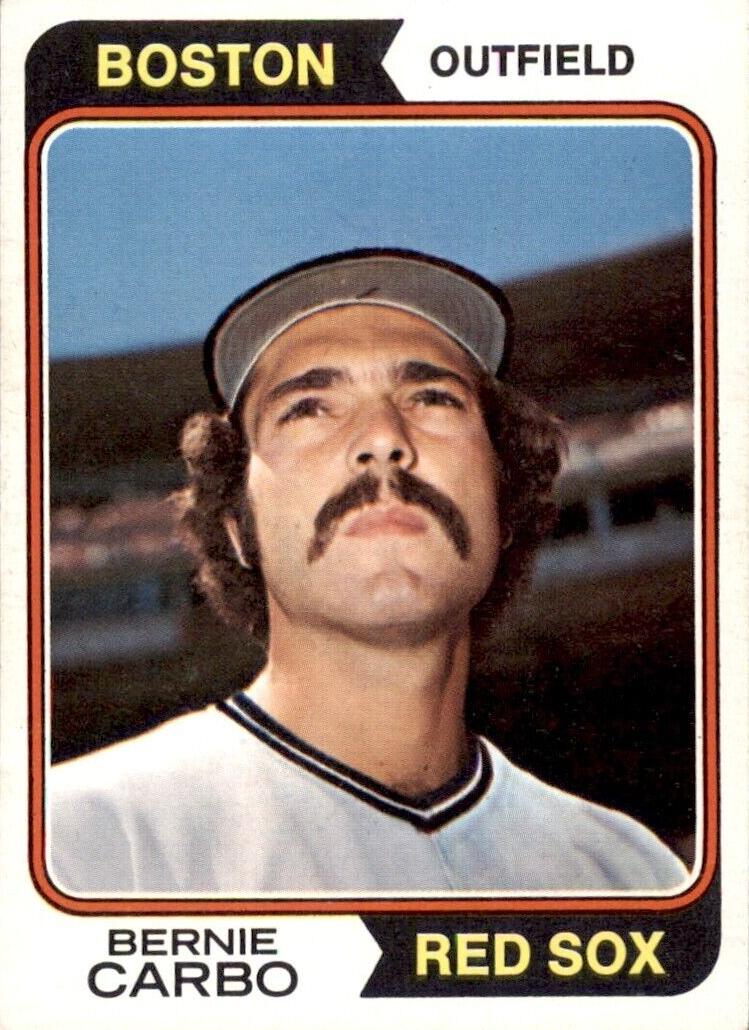 1974 Topps Baseball Bernie Carbo #621 PSA 7