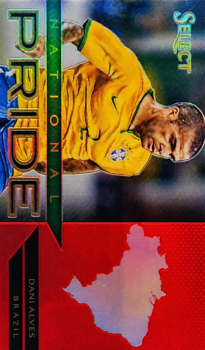 2015 Panini Select Soccer Dani Alves #5 PSA 10