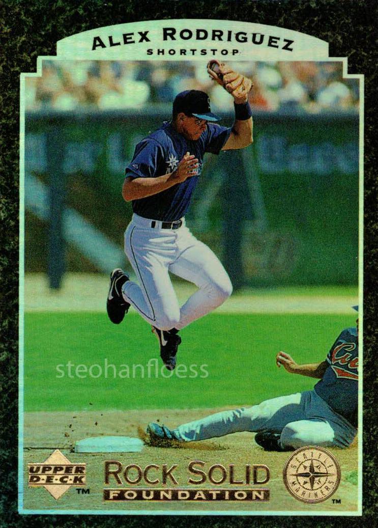 1997 Upper Deck Baseball Alex Rodriguez #RS1 SGC 8