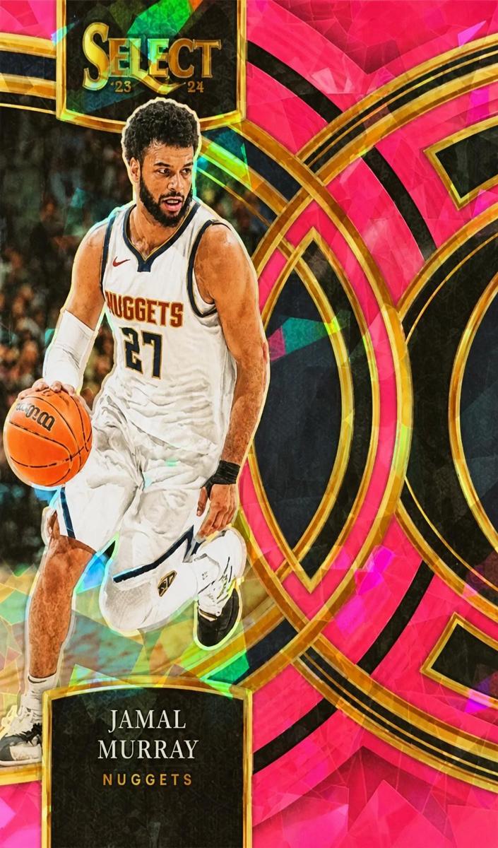 2023 Panini Select Basketball Pink Cracked Ice Jamal Murray #166