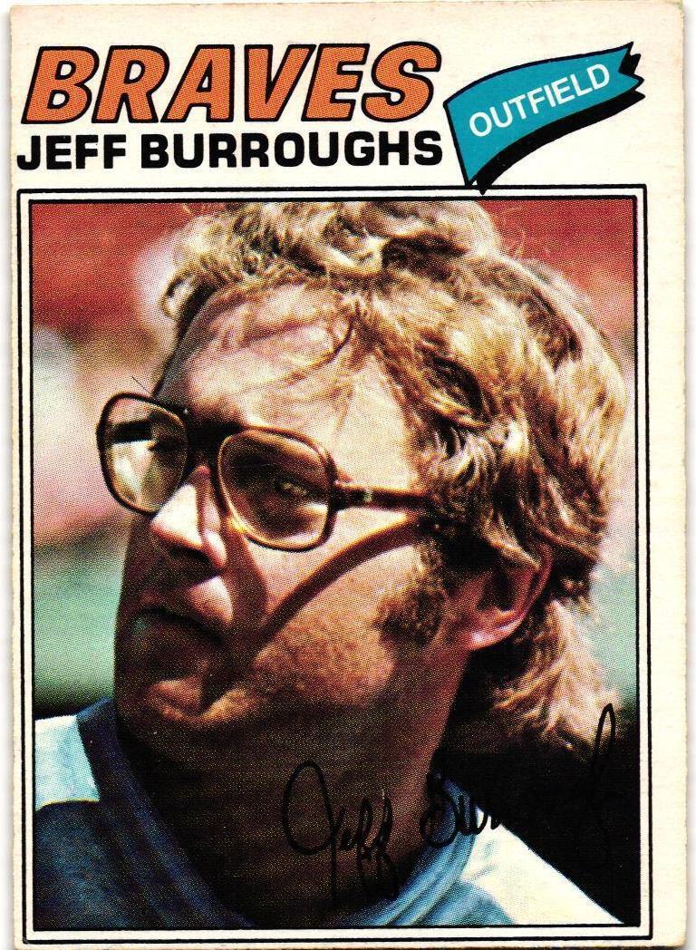1977 O-Pee-Chee Baseball Jeff Burroughs #209 PSA 8