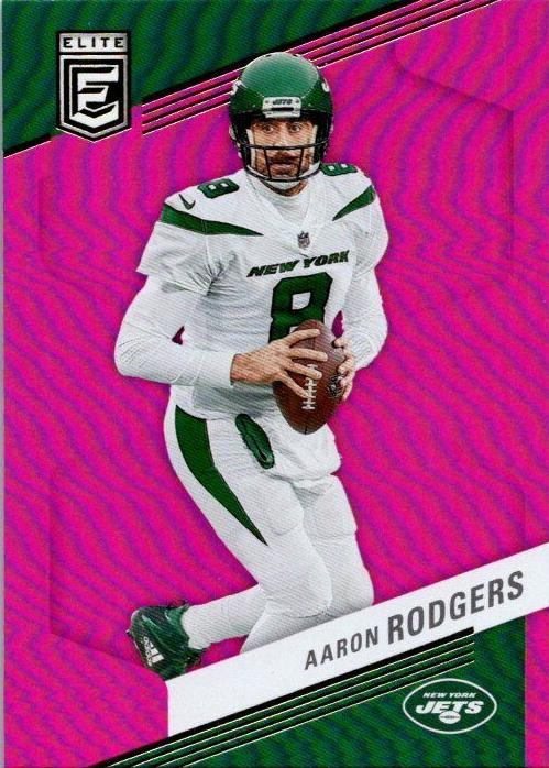 2023 Donruss Elite Football Pink Aaron Rodgers #4
