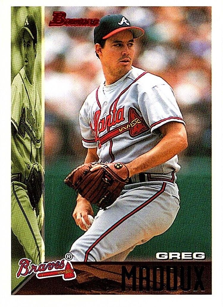 1995 Bowman Baseball Greg Maddux #406 PSA 9