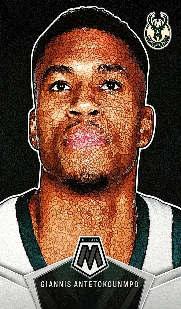 2023 Panini Mosaic Basketball Giannis Antetokounmpo #6