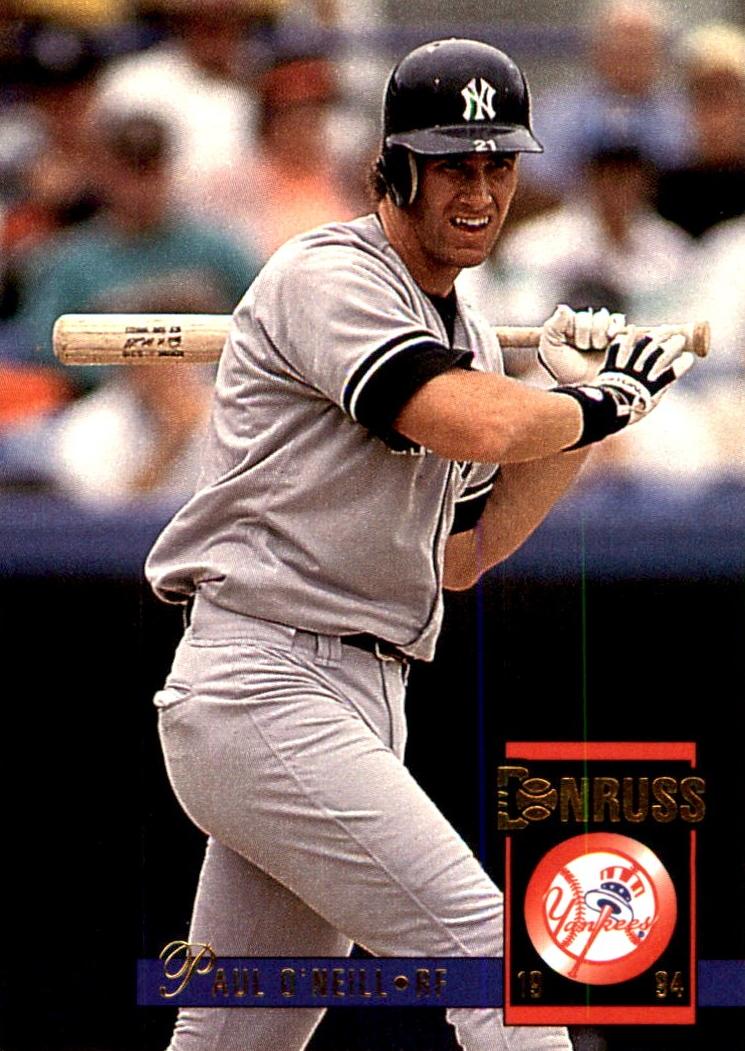 1994 Donruss Baseball Paul O'Neill #50