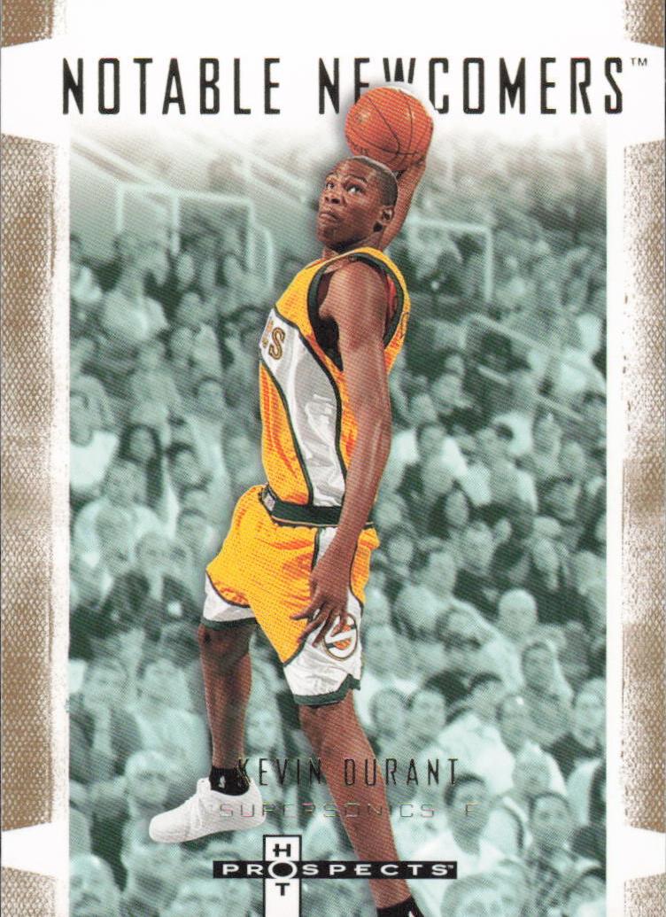 2007 Fleer Hot Prospects Basketball Kevin Durant #NN-1