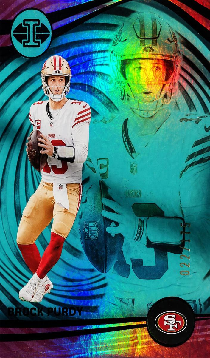 2023 Panini Illusions Football Trophy Collection Teal Brock Purdy #89