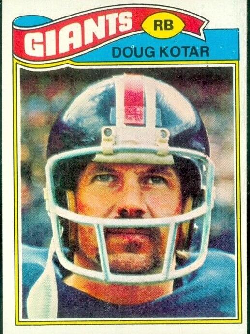 1977 Topps Football Doug Kotar #324