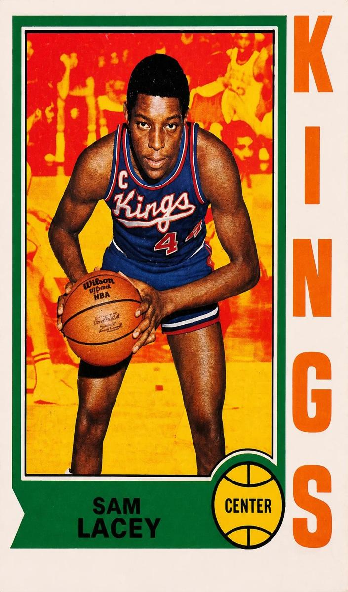 1974 Topps Basketball Sam Lacey #99