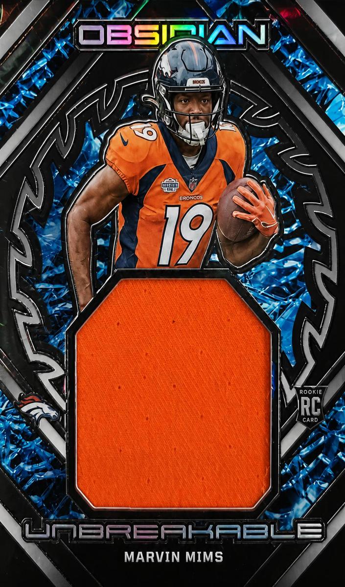2023 Panini Obsidian Football Marvin Mims #UM-MMI