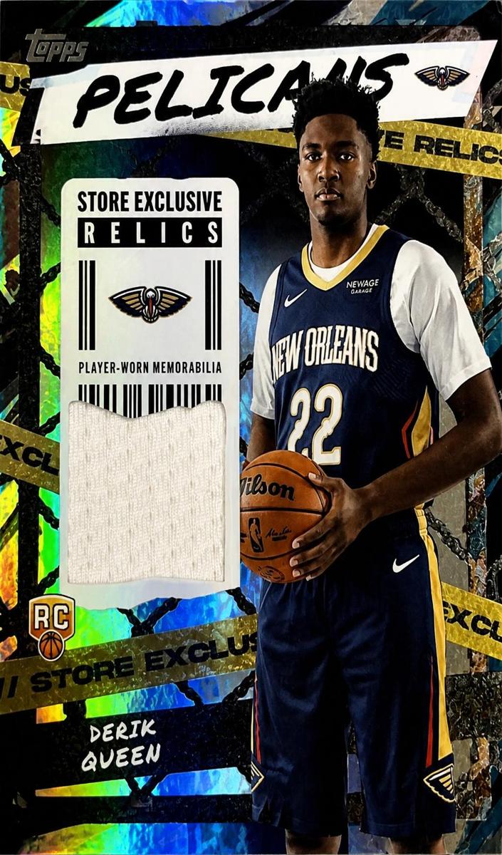 2025 Topps Basketball Derik Queen #SR-DQ PSA 8